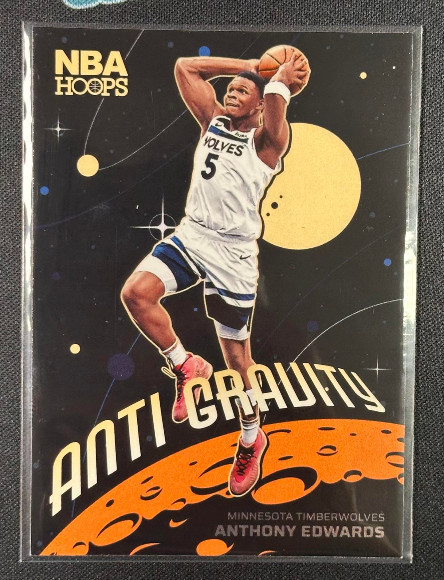 2024-25 Hoops #5 Anthony Edwards Anti Gravity