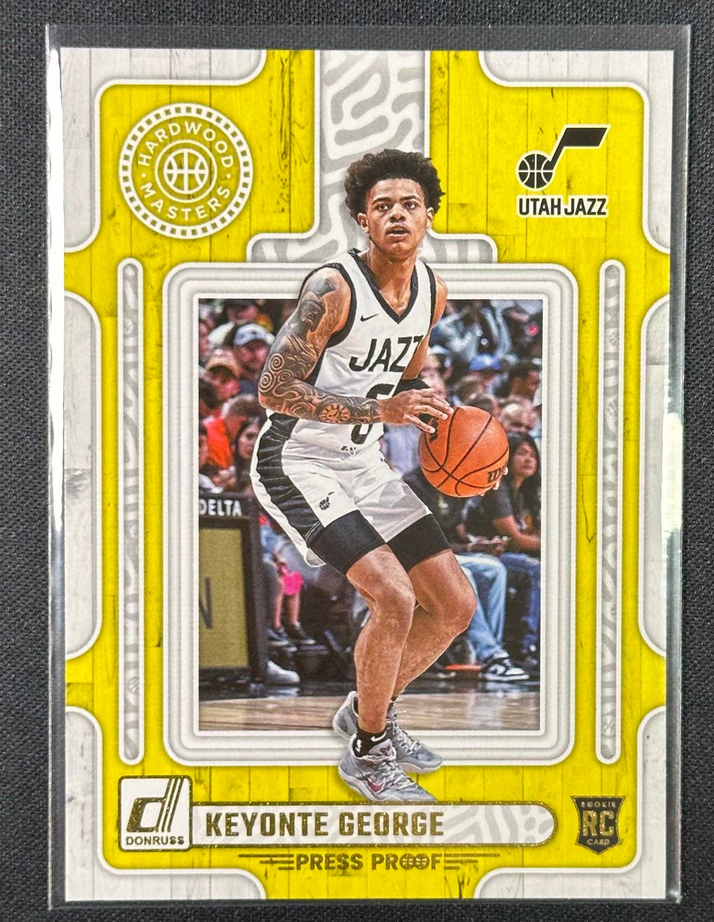 2023-24 Donruss #4 Keyonte George Hardwood Masters