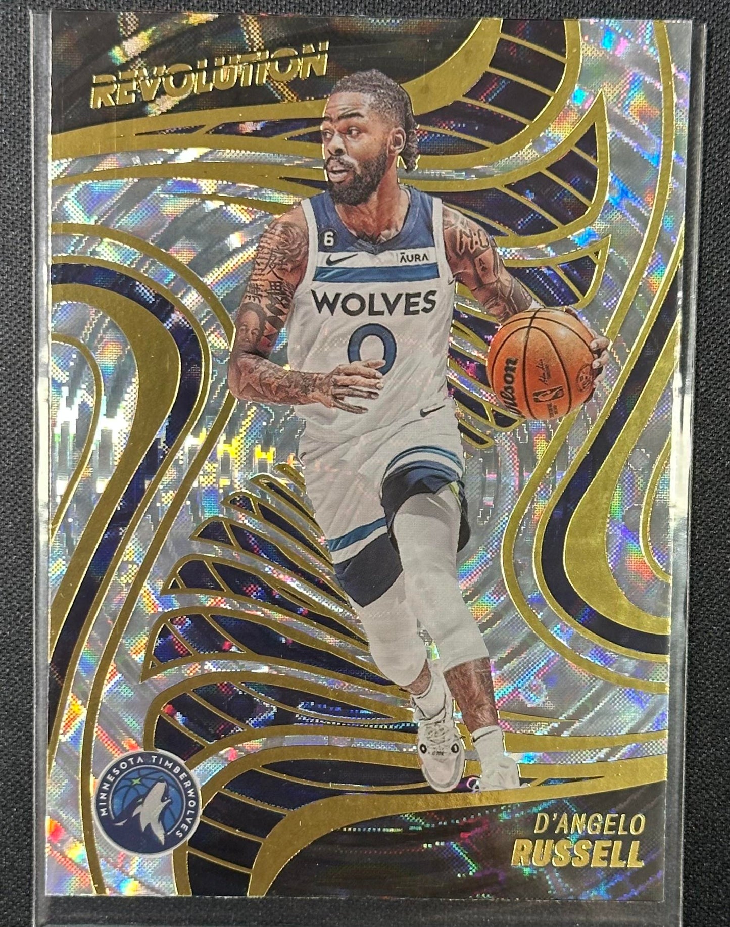 2022-23 Panini Revolution #70 D'Angelo Russell Fractal