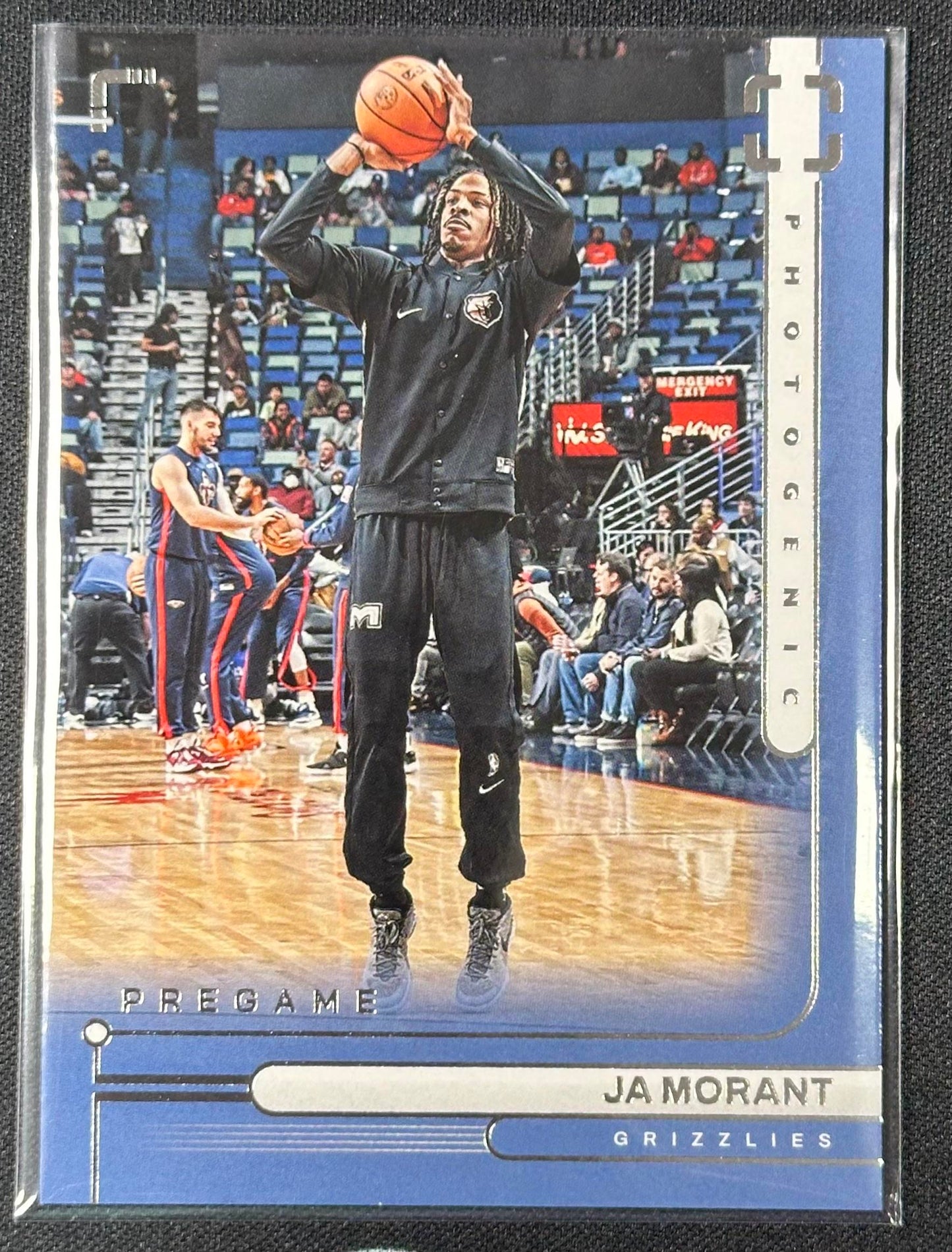 2022-23 Panini PhotoGenic #8 Ja Morant Pregame
