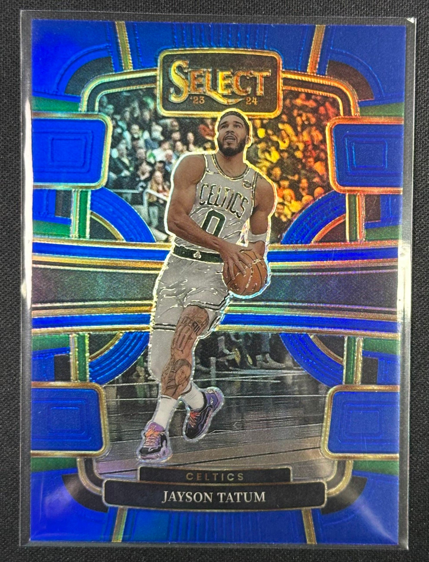 2023-24 Panini Select #45 Jayson Tatum Silver Prizms