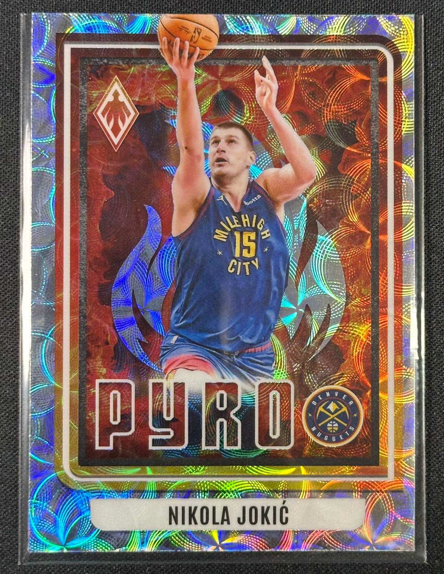 2023-24 Panini Phoenix #23 Nikola Jokic Pyro International
