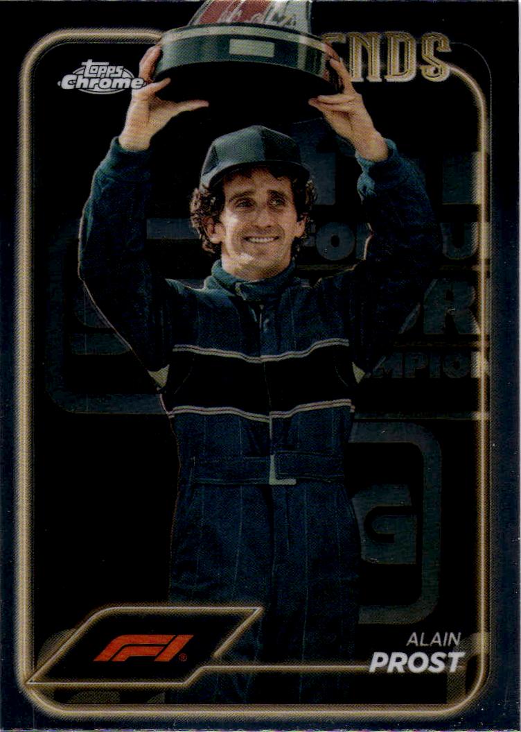 2024 Topps Chrome Formula 1 #195 Alain Prost