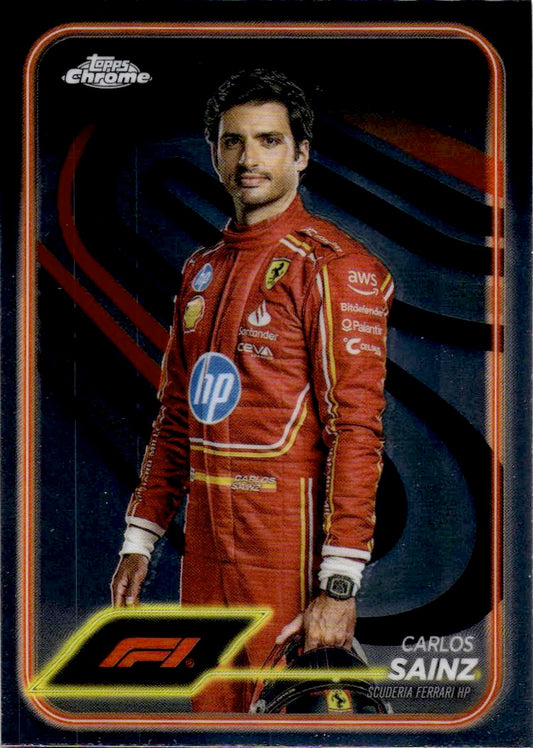 2024 Topps Chrome Formula 1 #4 Carlos Sainz