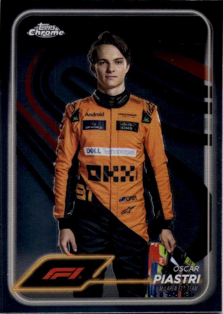 2024 Topps Chrome Formula 1 #8 Oscar Piastri
