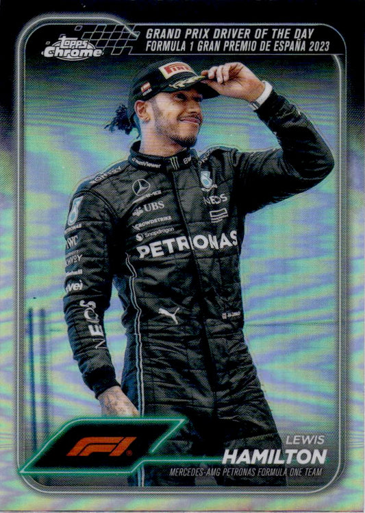 2024 Topps Chrome Formula 1 #165 Lewis Hamilton Refractors