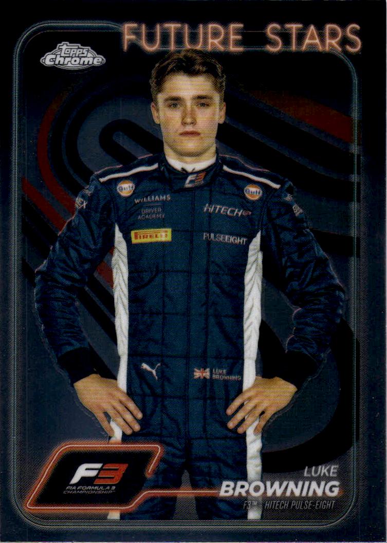2024 Topps Chrome Formula 1 #55 Luke Browning