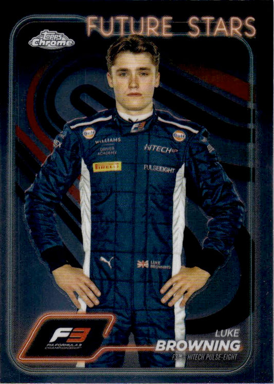 2024 Topps Chrome Formula 1 #55 Luke Browning