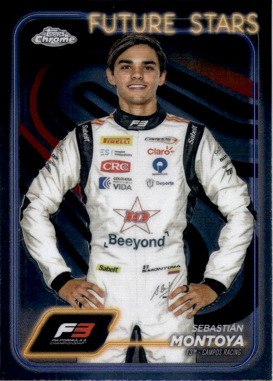 2024 Topps Chrome Formula 1 #53 Sebastian Montoya