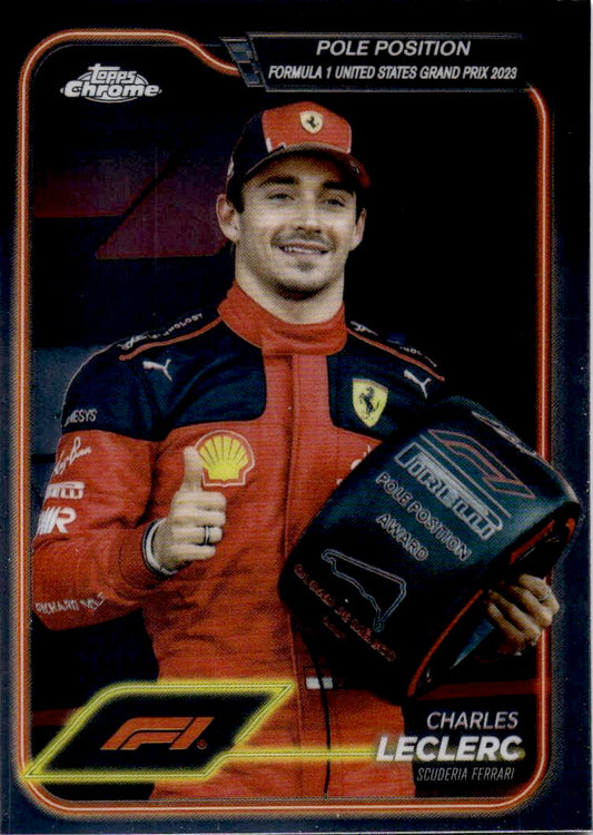 2024 Topps Chrome Formula 1 #155 Charles Leclerc