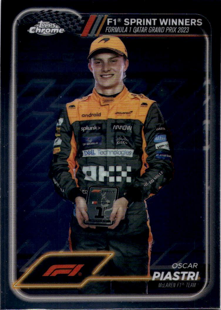 2024 Topps Chrome Formula 1 #151 Oscar Piastri