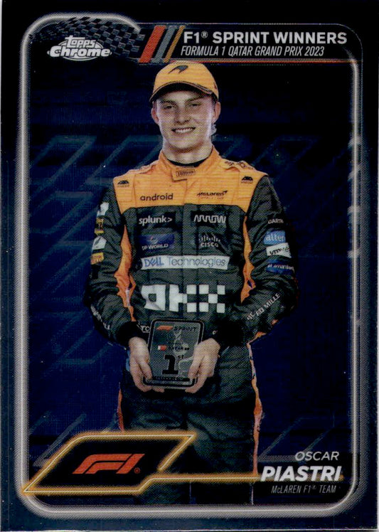 2024 Topps Chrome Formula 1 #151 Oscar Piastri