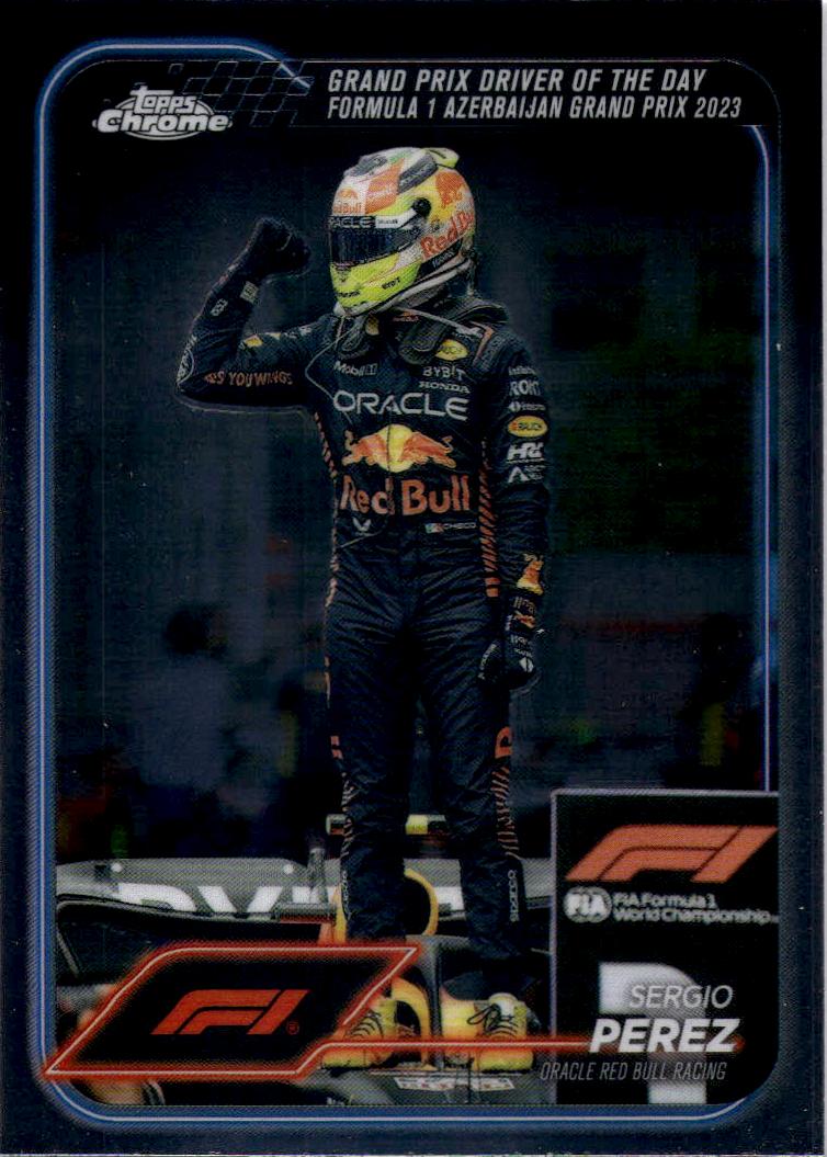 2024 Topps Chrome Formula 1 #162 Sergio Perez