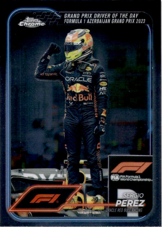 2024 Topps Chrome Formula 1 #162 Sergio Perez