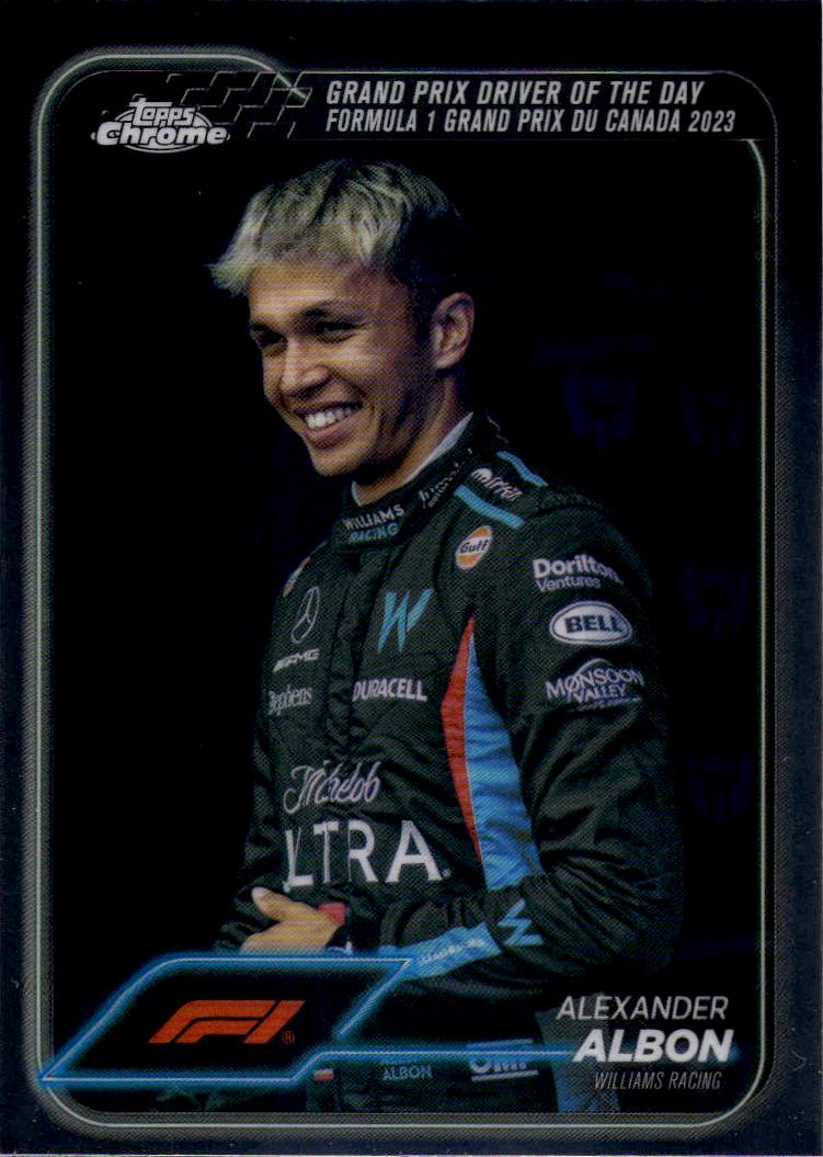 2024 Topps Chrome Formula 1 #166 Alexander Albon