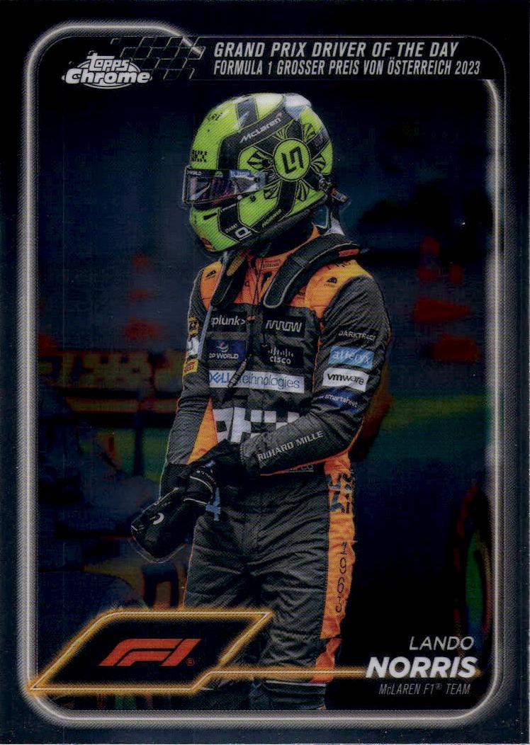 2024 Topps Chrome Formula 1 #167 Lando Norris