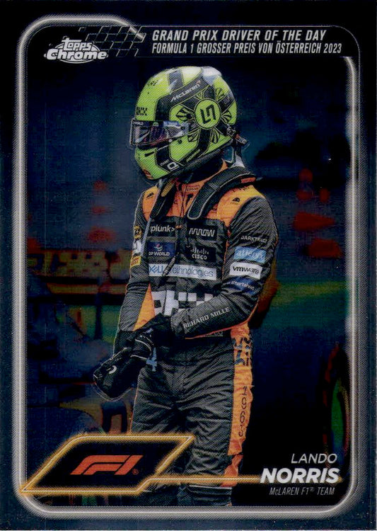 2024 Topps Chrome Formula 1 #167 Lando Norris