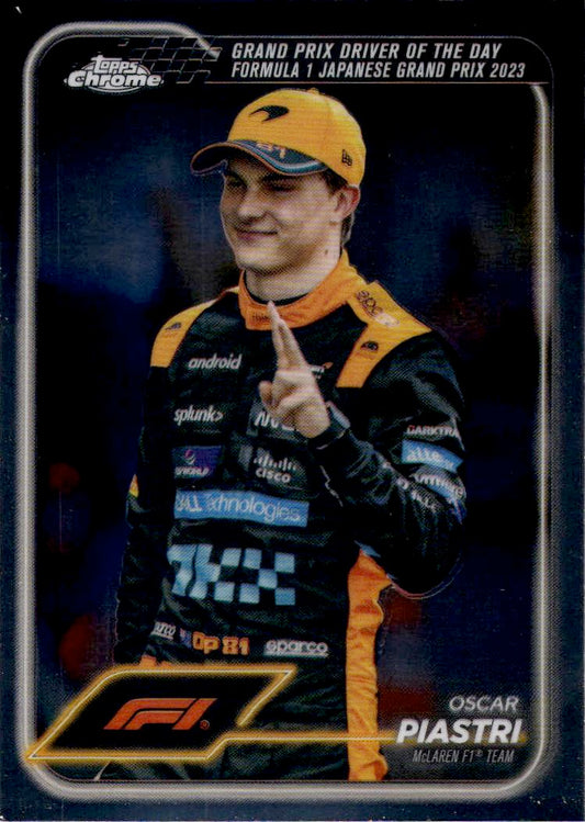 2024 Topps Chrome Formula 1 #174 Oscar Piastri