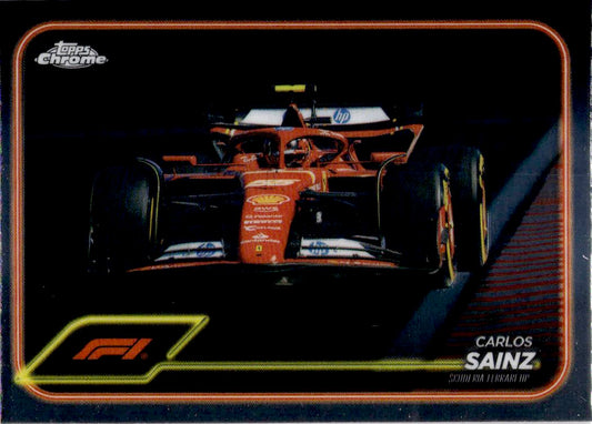 2024 Topps Chrome Formula 1 #76 Carlos Sainz