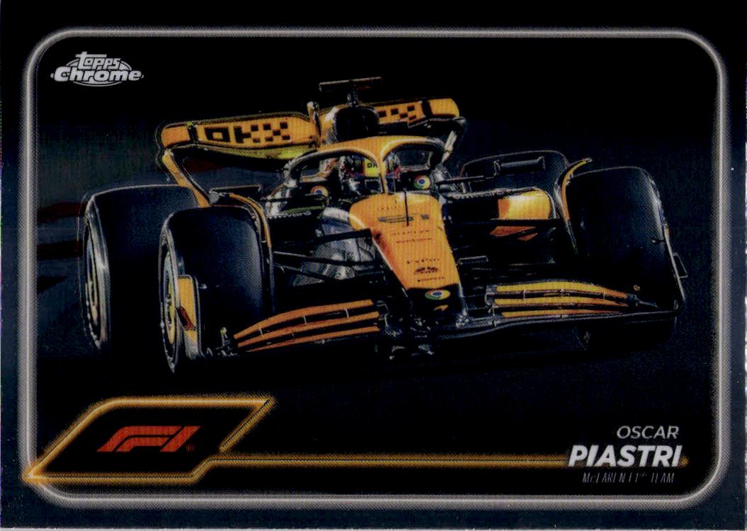 2024 Topps Chrome Formula 1 #80 Oscar Piastri