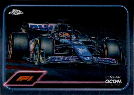 2024 Topps Chrome Formula 1 #81 Esteban Ocon