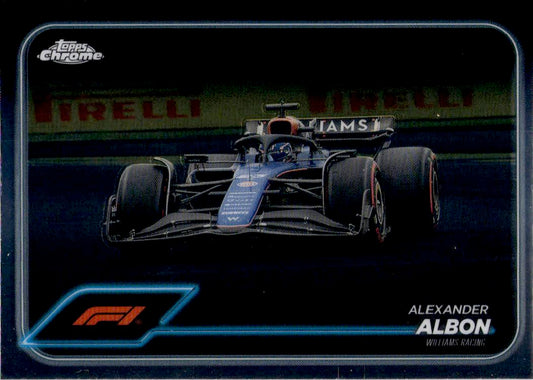 2024 Topps Chrome Formula 1 #91 Alexander Albon
