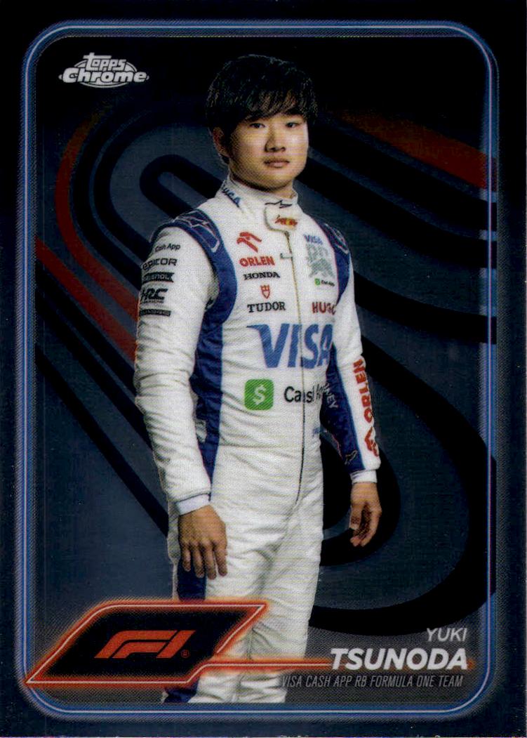 2024 Topps Chrome Formula 1 #17 Yuki Tsunoda