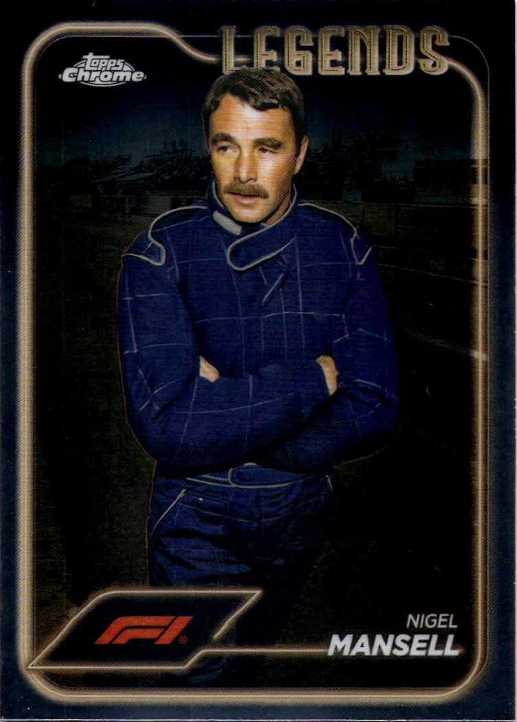 2024 Topps Chrome Formula 1 #199 Nigel Mansell