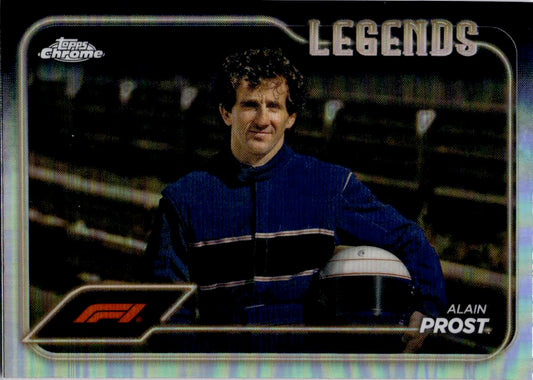 2024 Topps Chrome Formula 1 #200 Alain Prost Refractors