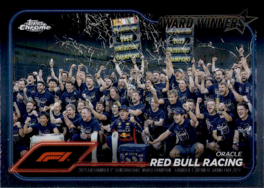 2024 Topps Chrome Formula 1 #184 Oracle Red Bull Racing