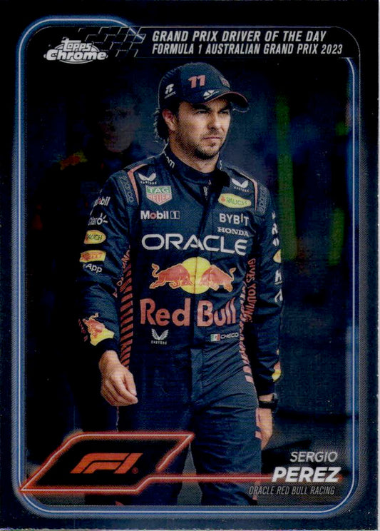 2024 Topps Chrome Formula 1 #161 Sergio Perez