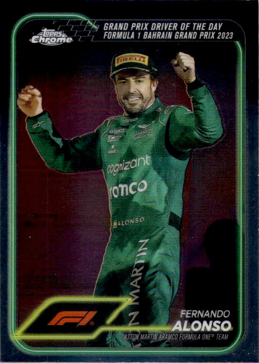 2024 Topps Chrome Formula 1 #159 Fernando Alonso
