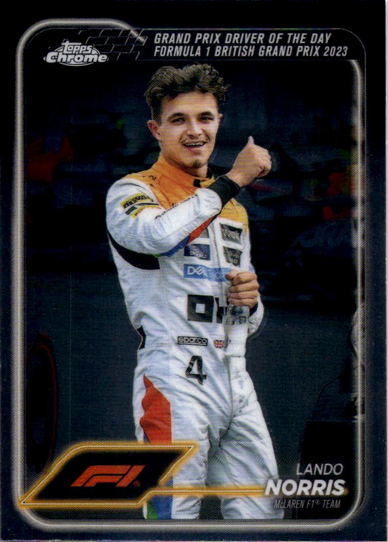 2024 Topps Chrome Formula 1 #168 Lando Norris