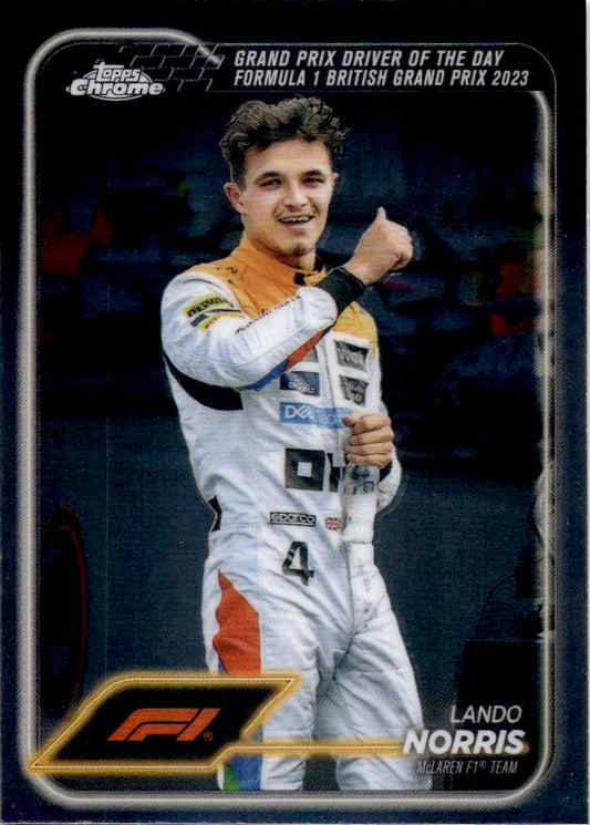 2024 Topps Chrome Formula 1 #168 Lando Norris