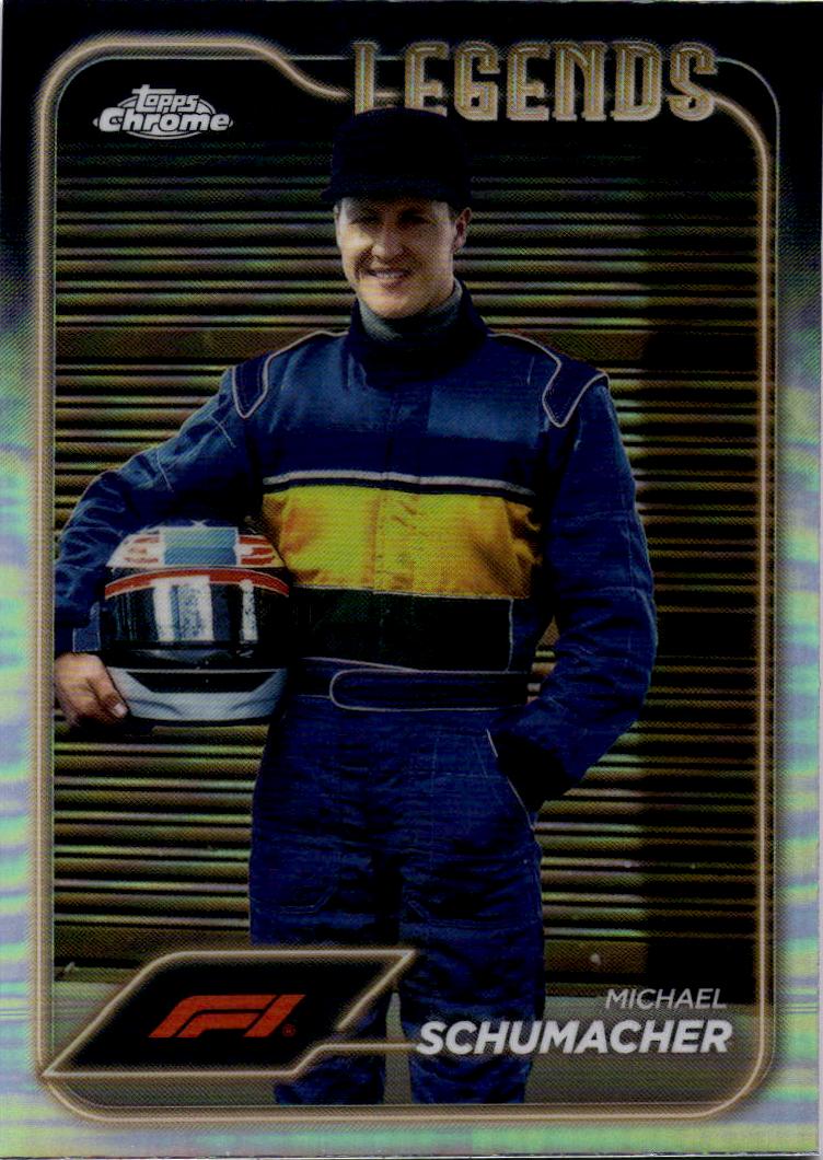 2024 Topps Chrome Formula 1 #187 Michael Schumacher Refractors