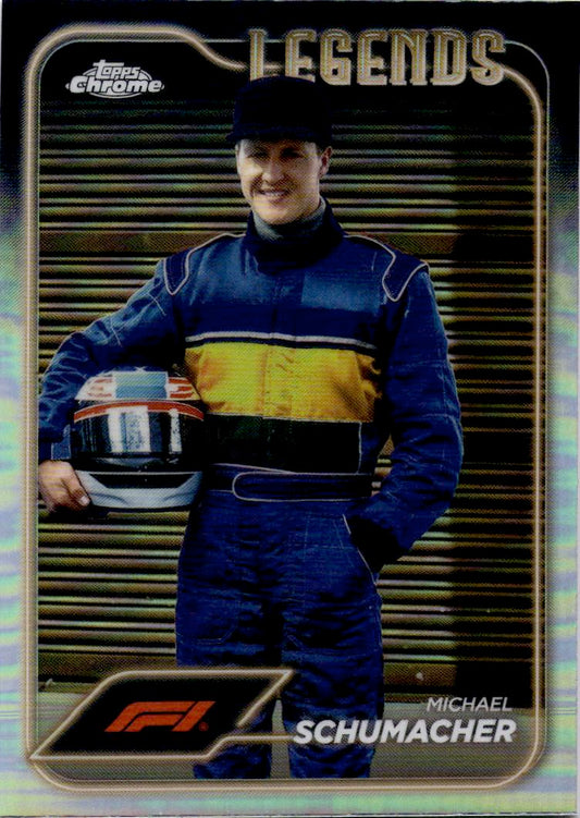 2024 Topps Chrome Formula 1 #187 Michael Schumacher Refractors