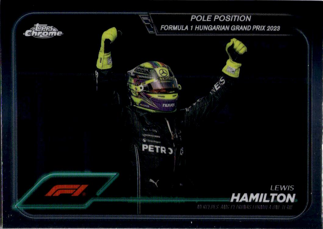 2024 Topps Chrome Formula 1 #158 Lewis Hamilton Sepia Refractors