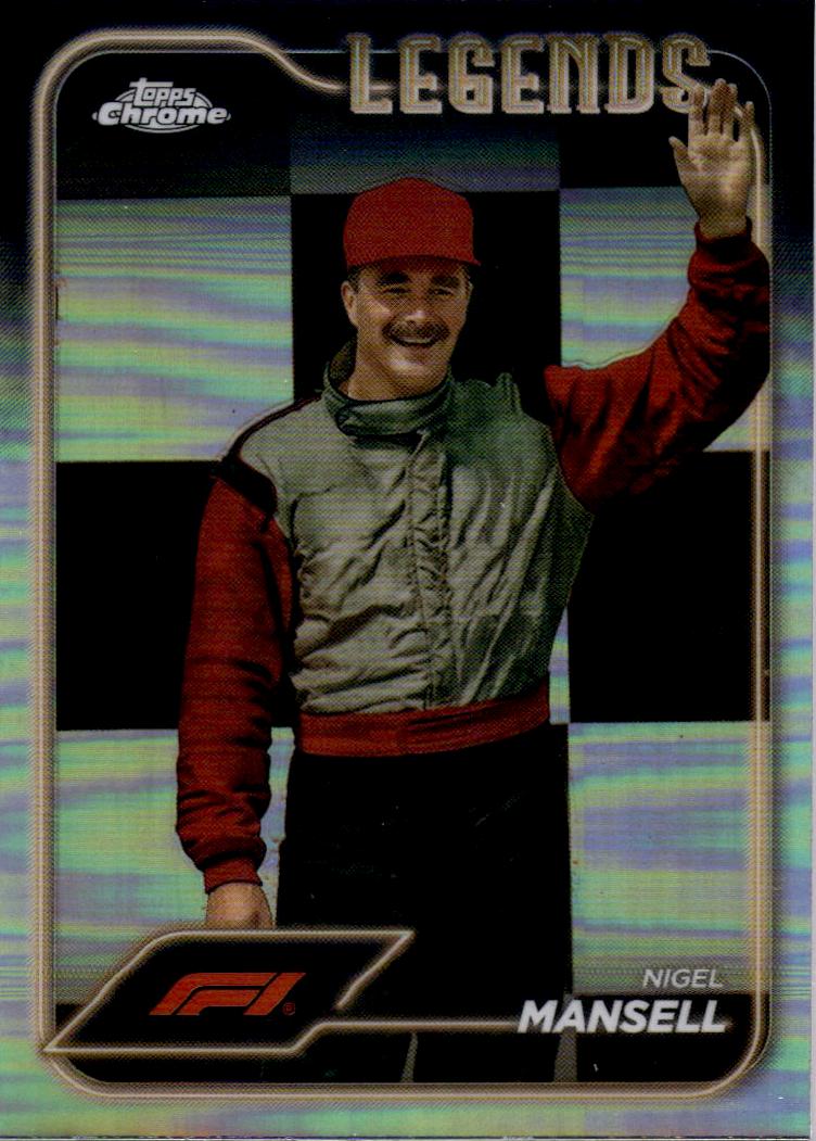 2024 Topps Chrome Formula 1 #194 Nigel Mansell Refractors