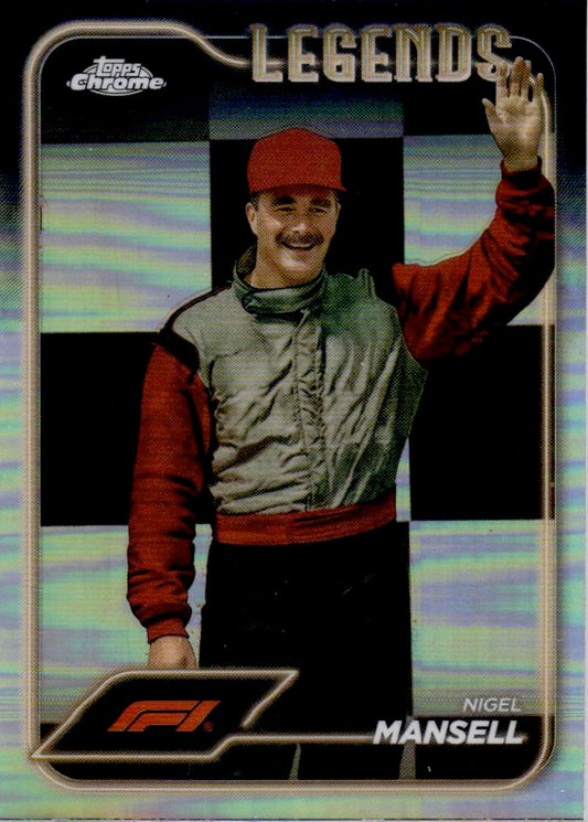 2024 Topps Chrome Formula 1 #194 Nigel Mansell Refractors