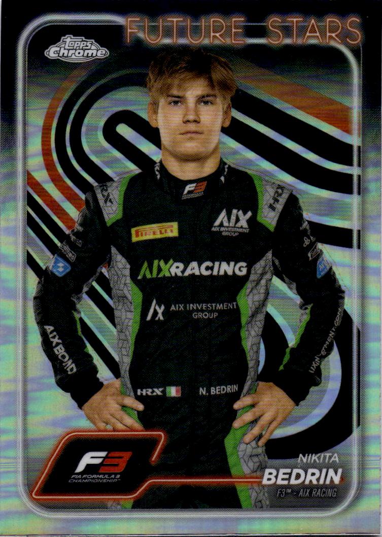 2024 Topps Chrome Formula 1 #68 Nikita Bedrin Refractors