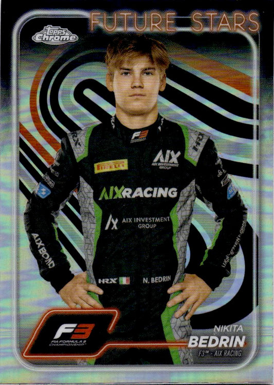 2024 Topps Chrome Formula 1 #68 Nikita Bedrin Refractors
