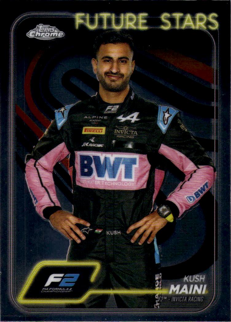 2024 Topps Chrome Formula 1 #27 Kush Maini
