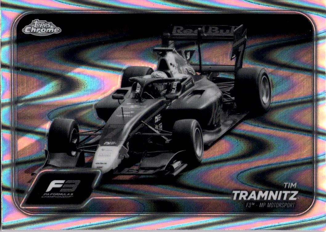 2024 Topps Chrome Formula 1 #121 Tim Tramnitz Black And White RayWave Refractors