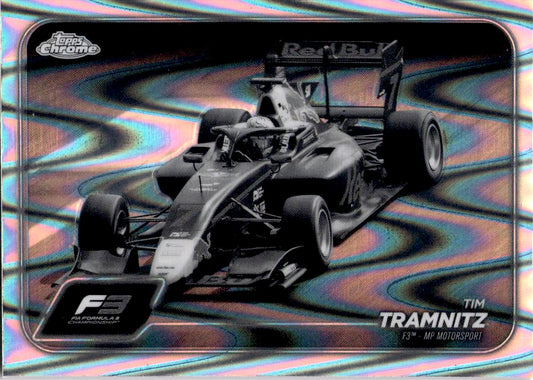 2024 Topps Chrome Formula 1 #121 Tim Tramnitz Black And White RayWave Refractors