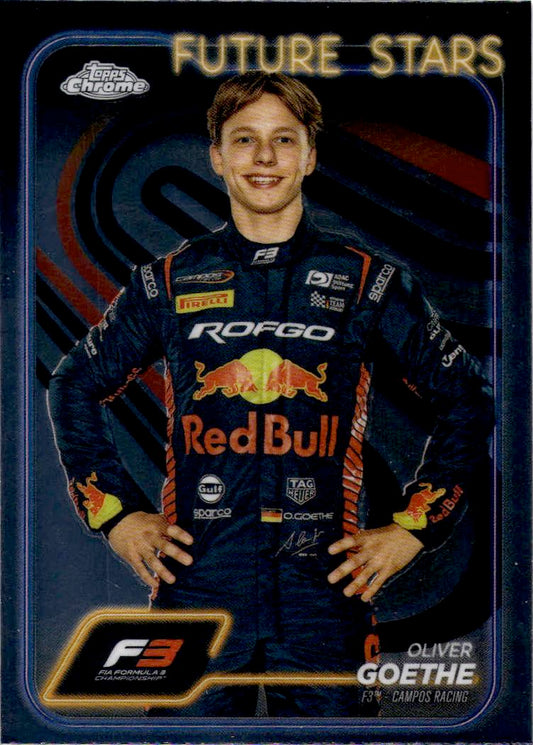 2024 Topps Chrome Formula 1 #52 Oliver Goethe