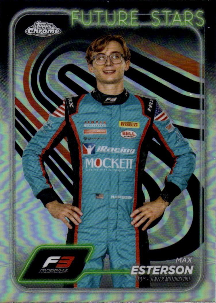2024 Topps Chrome Formula 1 #59 Max Esterson Refractors