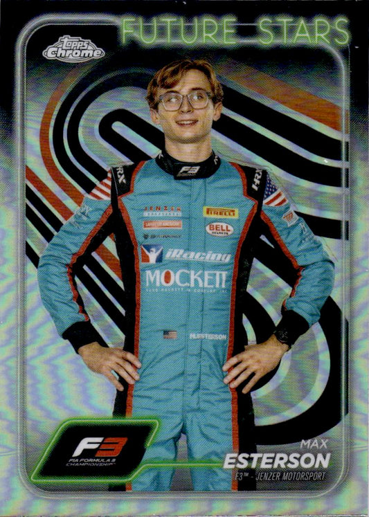 2024 Topps Chrome Formula 1 #59 Max Esterson Refractors