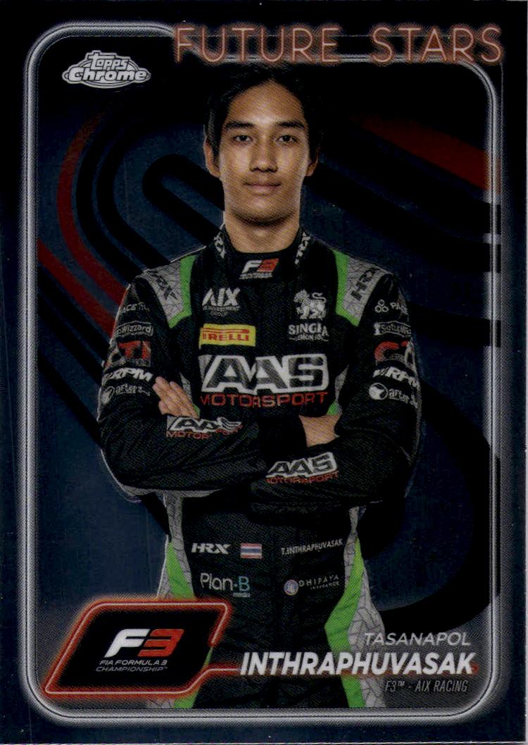 2024 Topps Chrome Formula 1 #67 Tasanapol Inthraphuvasak