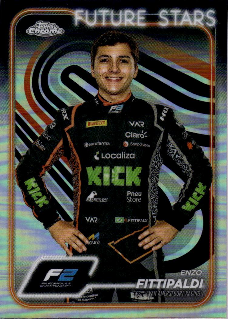 2024 Topps Chrome Formula 1 #39 Enzo Fittipaldi Refractors