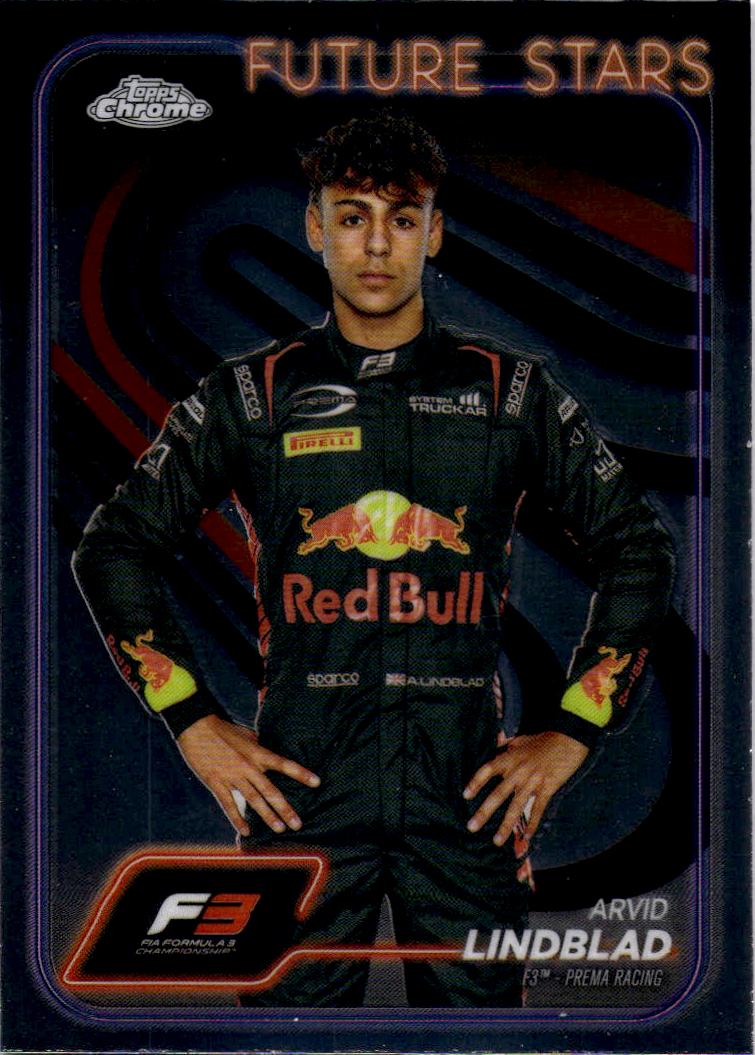2024 Topps Chrome Formula 1 #45 Arvid Lindblad